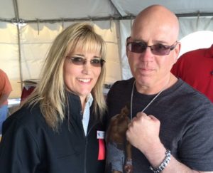 Christy Martin Salters and Mike "Lo" Snyder at the International Boxing Hall of Fame Induction Weekend
